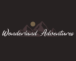 Mountain Outdoor Adventure logo design