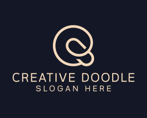 Doodle - Monoline Doodle Art logo design