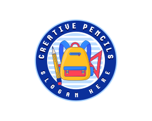 Kiddie School Supplies logo design