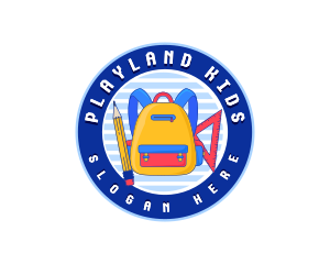 Kiddie School Supplies logo design