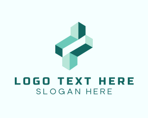 Structure - Abstract Building Structure logo design