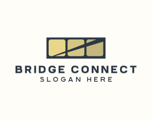 Bridge - Highway Bridge Builder logo design