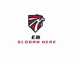 Veteran - Patriotic Eagle Shield logo design