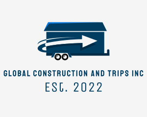 Rental - House Moving Logistics logo design