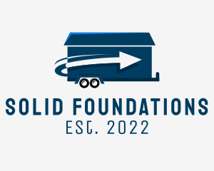 Movers - House Moving Logistics logo design