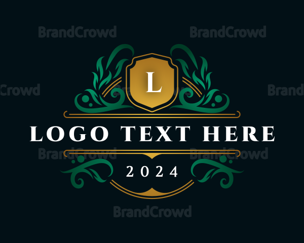 Luxury Elegant Crest Logo