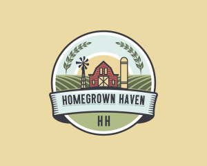 Homestead Barn Produce logo design