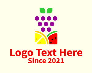 Fruit Stand - Organic Fruit Market logo design