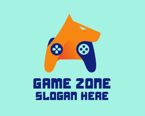 Hound Game Controller logo design