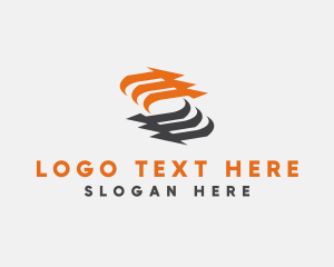 Shipping - Arrow Logistics Letter S logo design