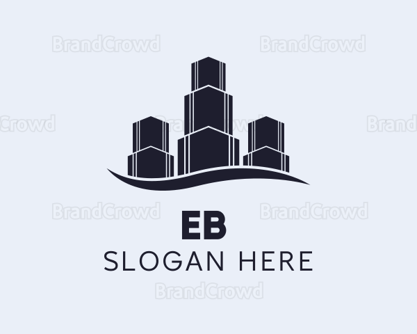 Real Estate Condominium Building Logo