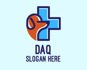 Dog Animal Clinic  Logo