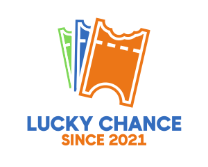 Lottery - Coupon Ticket Bites logo design