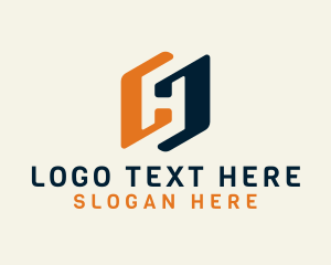 E Commerce - Advertising Business Letter H logo design