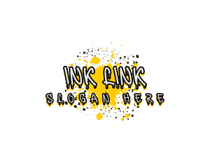 Urban Splatter Ink logo design