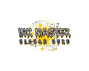 Urban Splatter Ink logo design