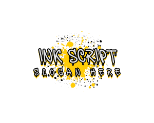 Urban Splatter Ink logo design