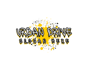 Urban Splatter Ink logo design