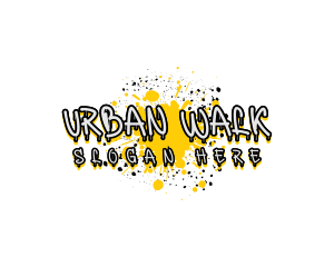 Urban Splatter Ink logo design