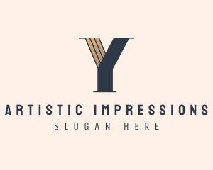 Elegant Company Firm Letter Y logo design