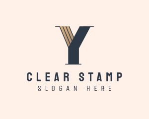 Elegant Company Firm Letter Y logo design