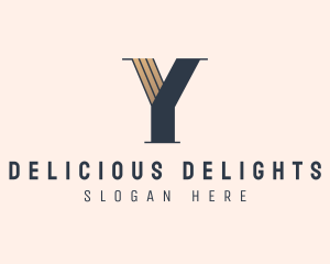 Elegant Company Firm Letter Y logo design