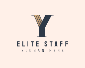 Elegant Company Firm Letter Y logo design