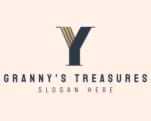 Elegant Company Firm Letter Y logo design