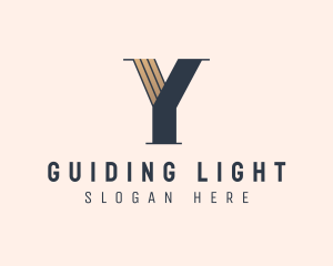 Elegant Company Firm Letter Y logo design