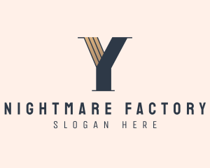 Elegant Company Firm Letter Y logo design