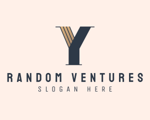 Elegant Company Firm Letter Y logo design