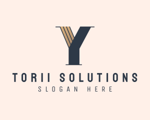 Elegant Company Firm logo design