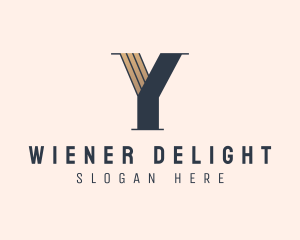 Elegant Company Firm Letter Y logo design