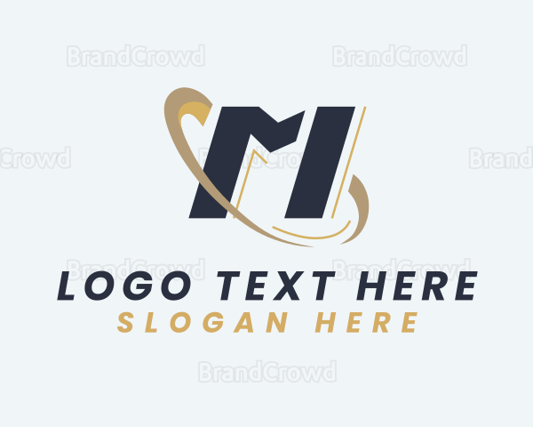 Marketing Firm Letter M Logo