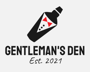 Gentleman Cocktail Bar  logo design