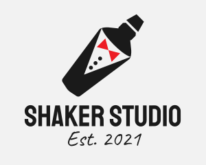 Shaker - Gentleman Cocktail Bar logo design