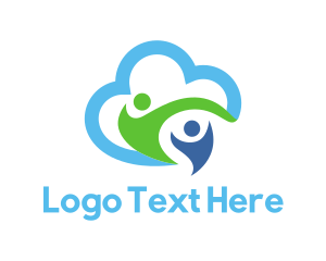 Social Service - Cloud Community Foundation logo design