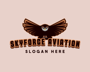 Airforce - Night Owl Avatar Gaming logo design
