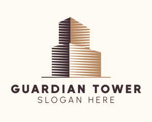 City Building Tower  logo design