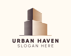 City Building Tower  logo design