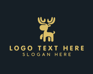 Wildlife - Wildlife Deer Antlers logo design