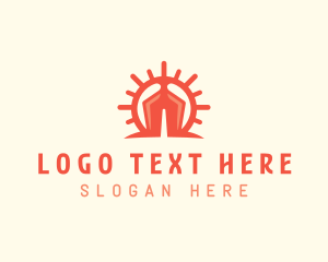 Body Organ - Lung Disease Healthcare logo design