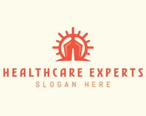 Lung Disease Healthcare logo design