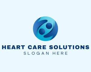 People Care Foundation logo design