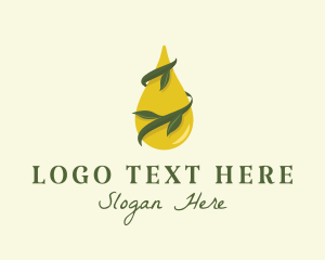 Yellow - Oil Essence Therapy logo design