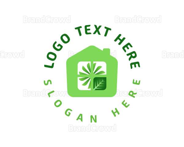 House Fan Eco Logo