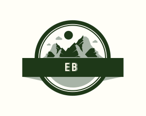 Outdoor Mountain Peak Logo