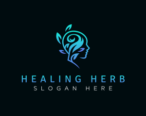 Nature Healing Therapy logo design