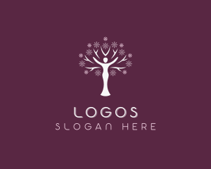 Yoga Tree Woman Logo