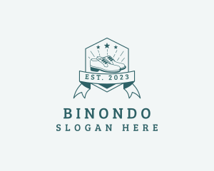 Shoemaking - Oxford Formal Shoe logo design